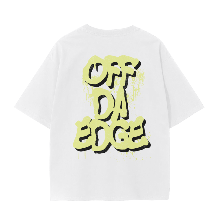 F*** OffDaEdge Yellow/White Tee