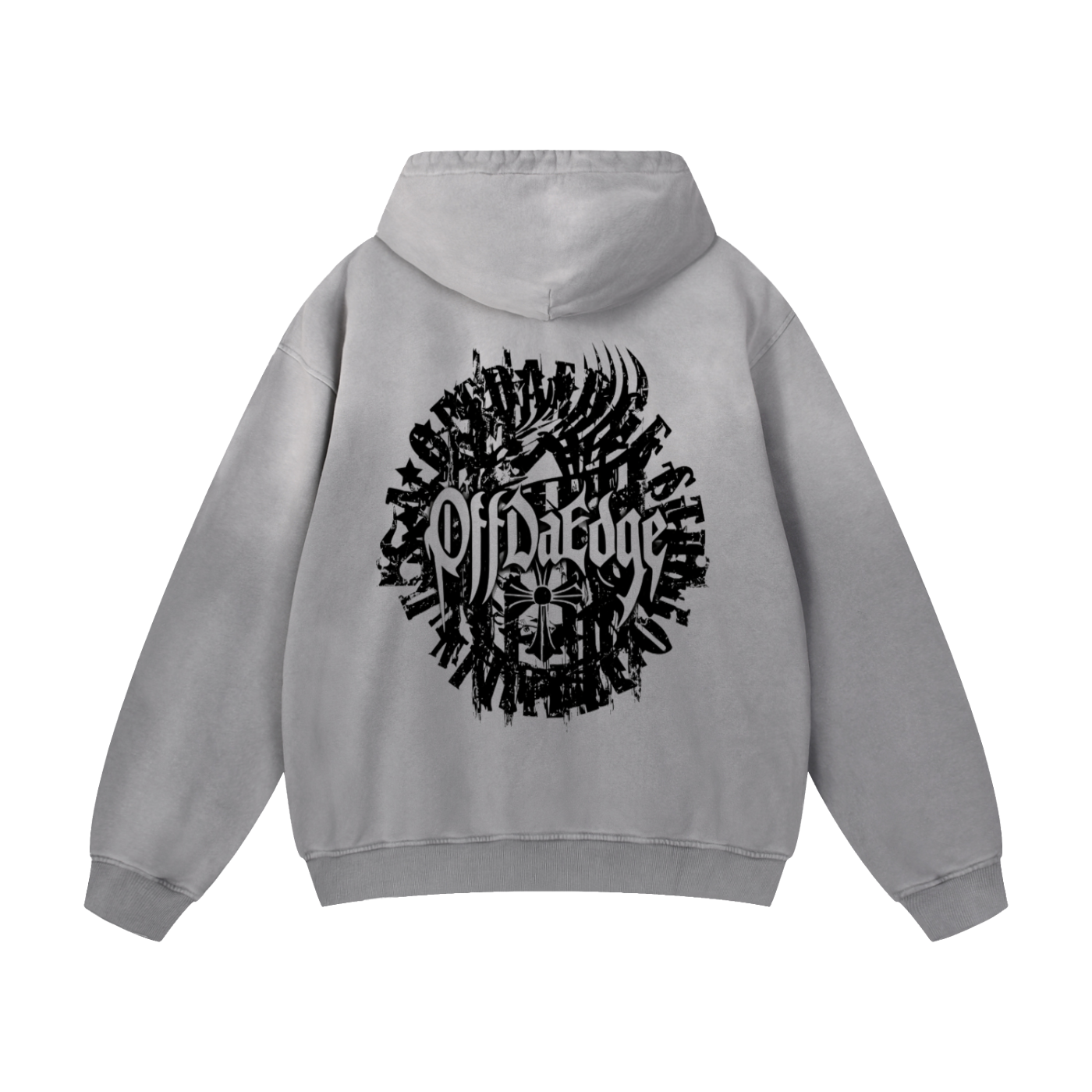 OffDaEdge “Dark Seal” Oversized Hoodie