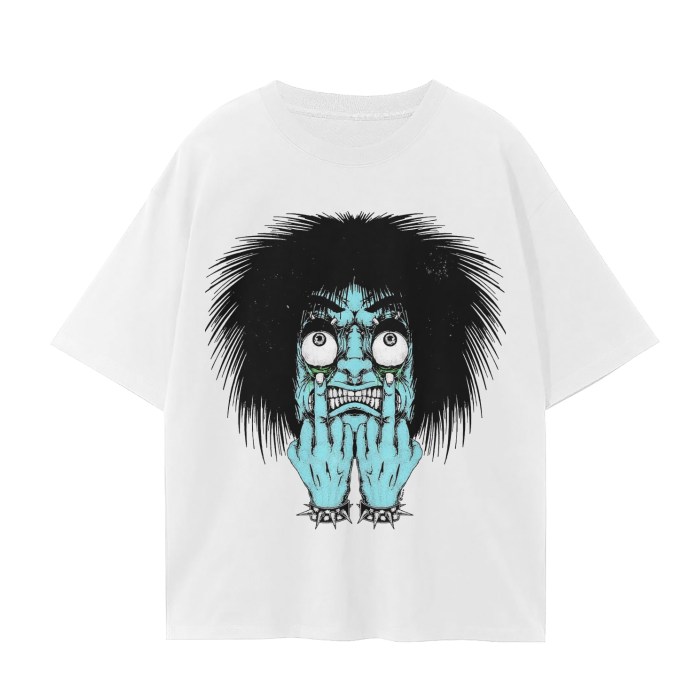 F*** OffDaEdge Blue/White Tee