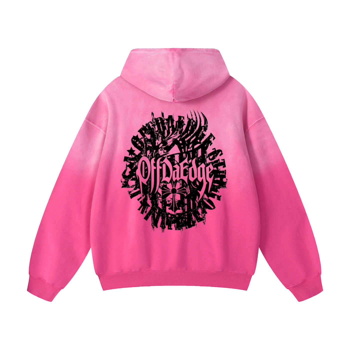 OffDaEdge “Dark Seal” Oversized Hoodie