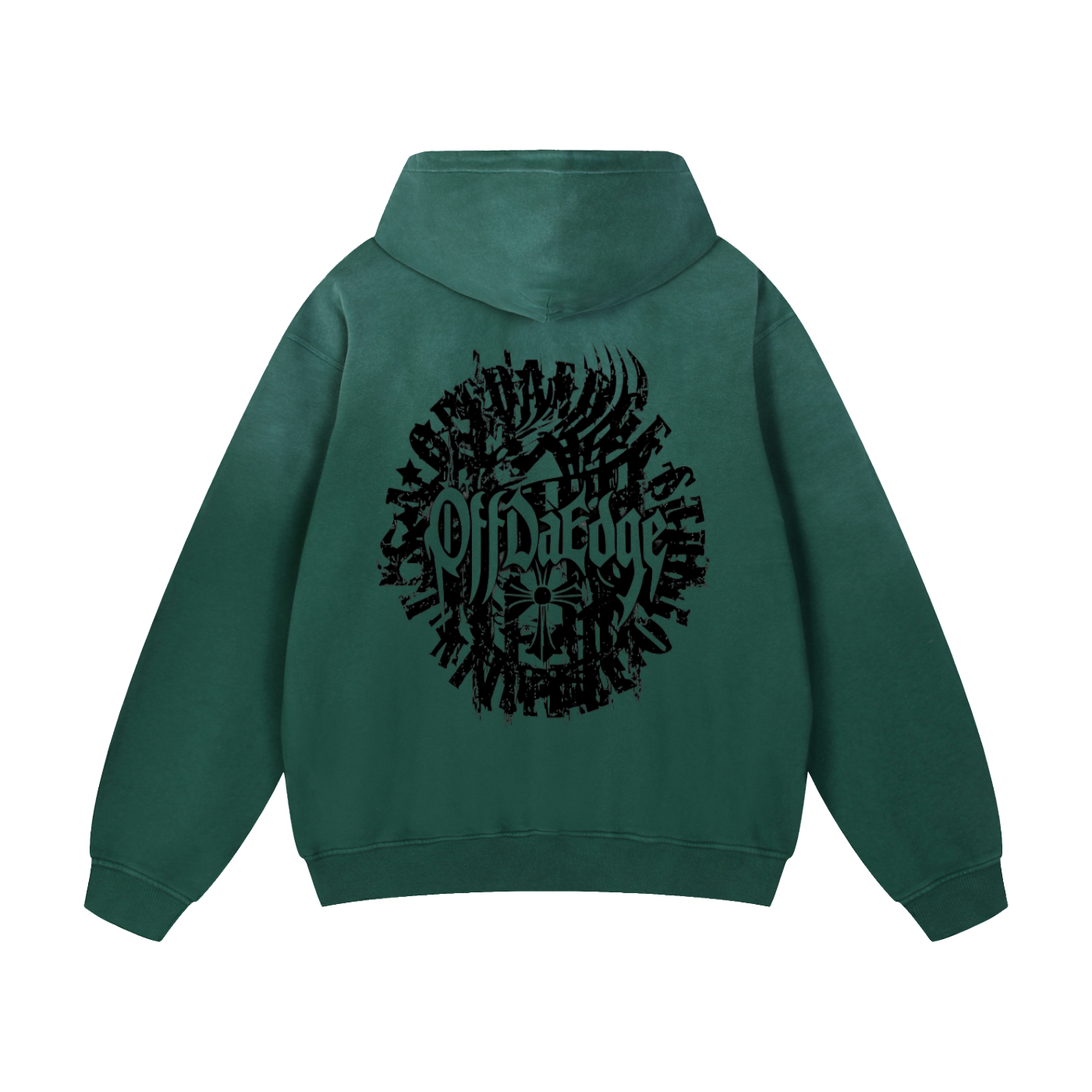 OffDaEdge “Dark Seal” Oversized Hoodie