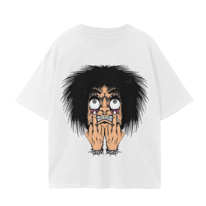 F**** OffDaEdge Pink/White Tee